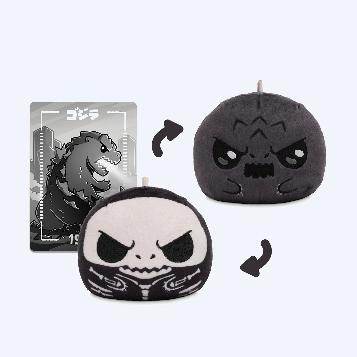 Godzilla 3" Reversible Plushie Blind Box - Image 3