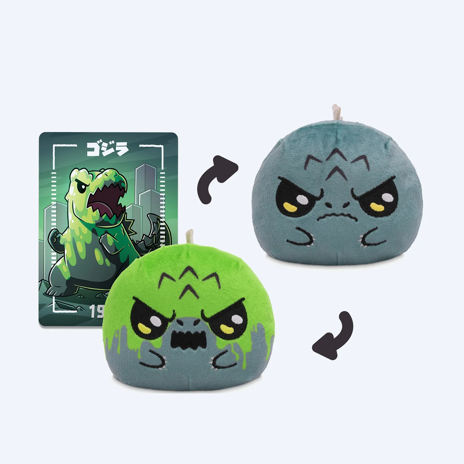Godzilla 3" Reversible Plushie Blind Box - Image 5