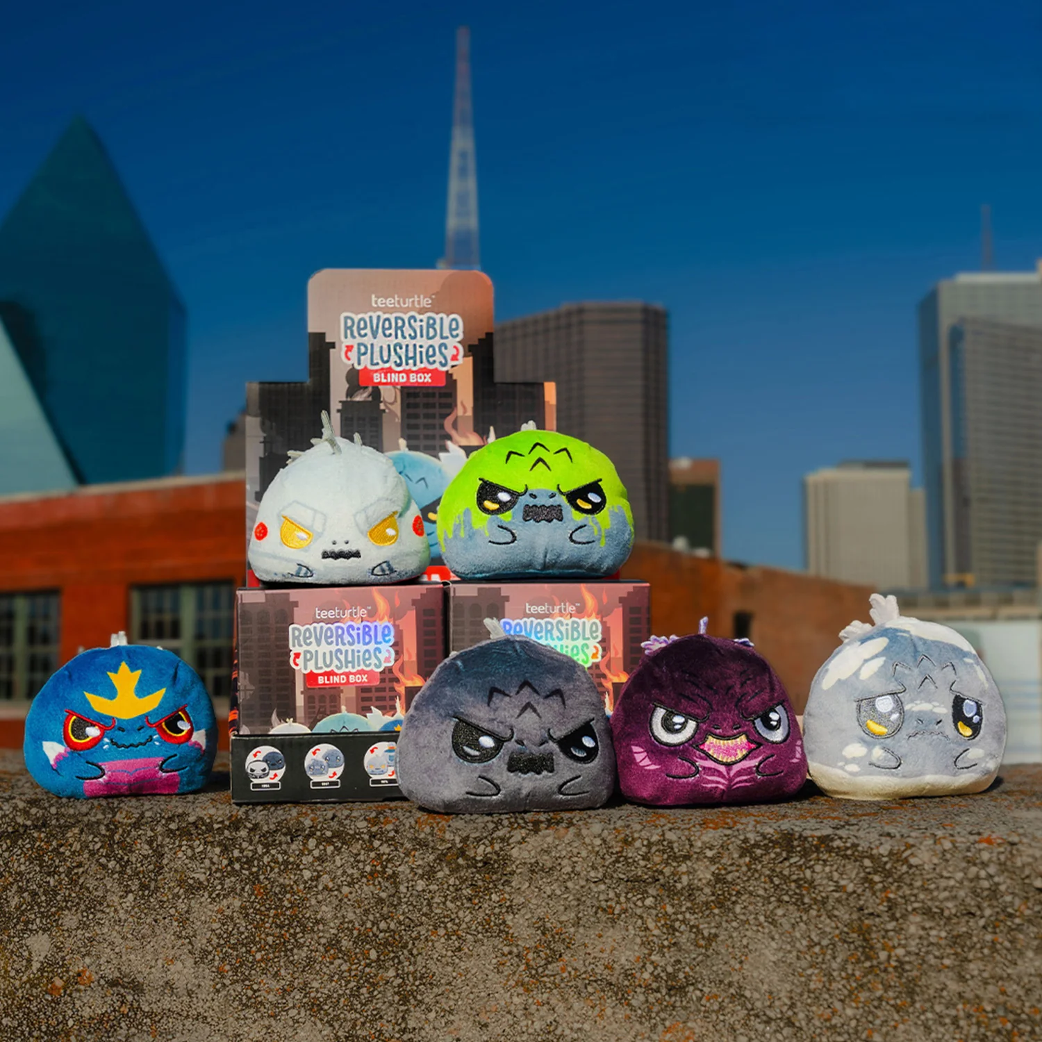 Godzilla 3" Reversible Plushie Blind Box - Image 8