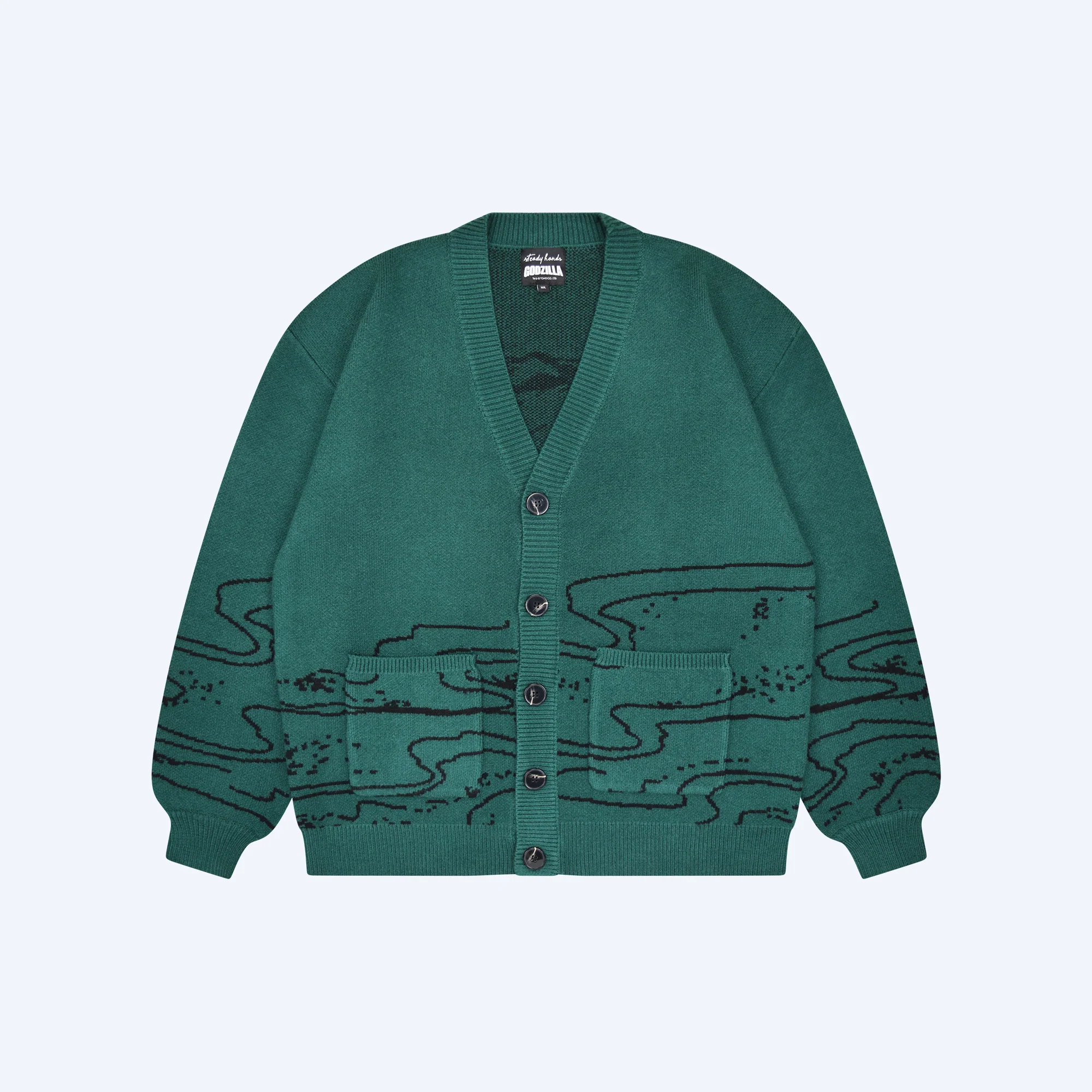 Attack Cardigan - Godzilla Variant