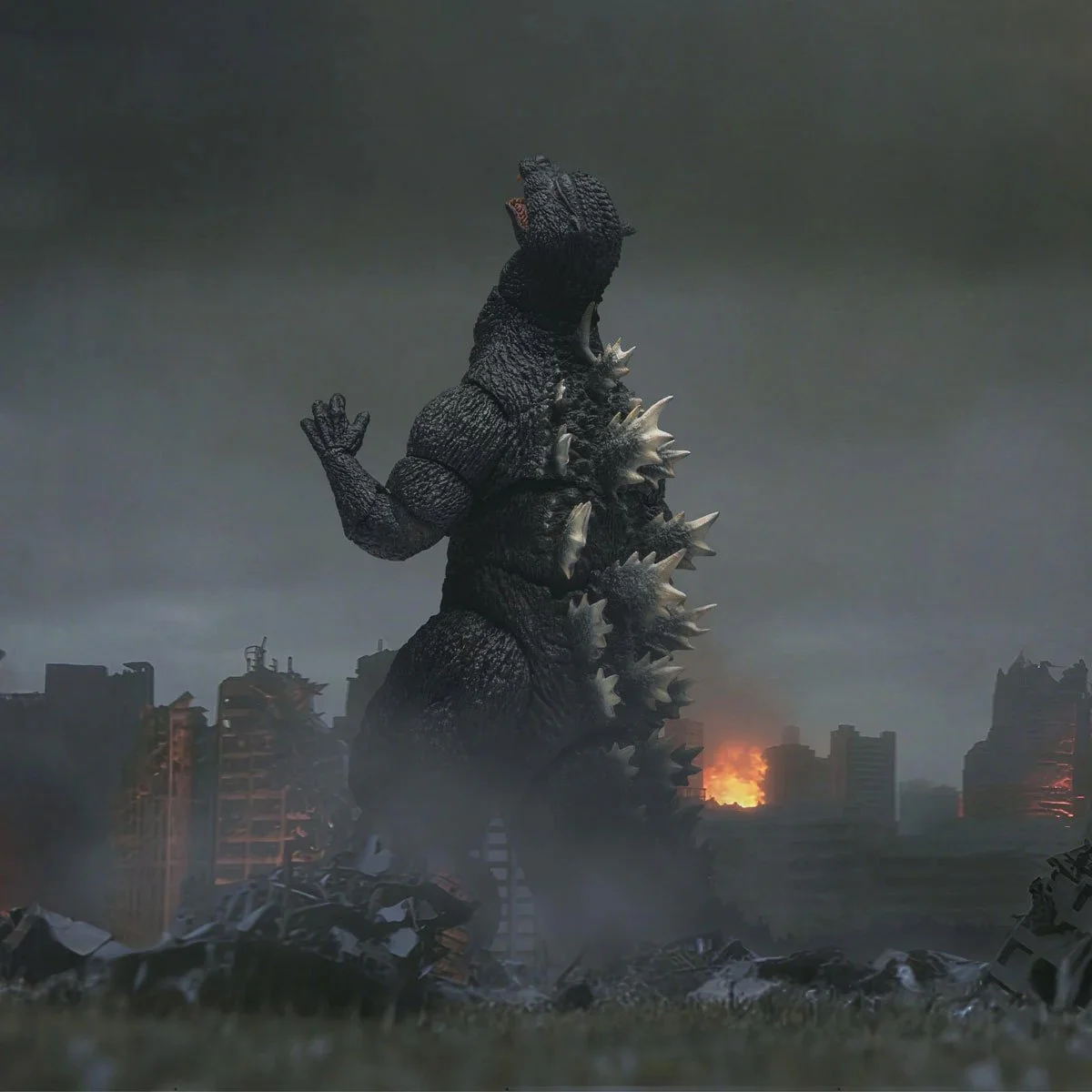 HIYA Godzilla Final Wars 2004 Godzilla Exq. Basic Series 7" Action Figure - Image 10