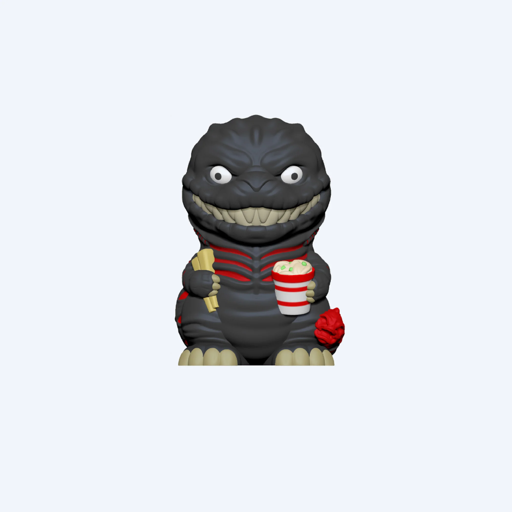 Godzilla Rokimoto Cup of Fun Series 2 Vinyl Figure Blind Box - Image 4