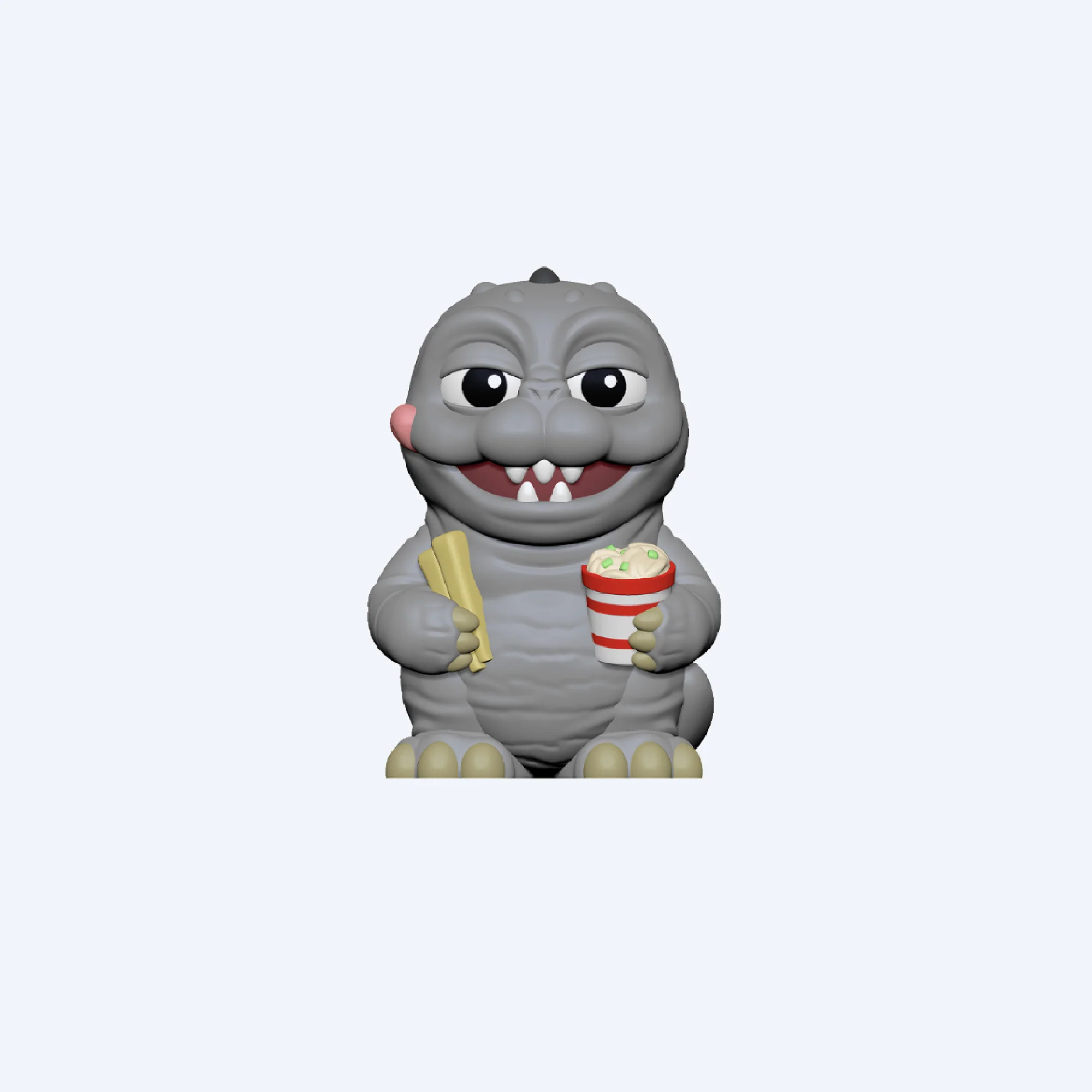 Godzilla Rokimoto Cup of Fun Series 2 Vinyl Figure Blind Box - Image 7