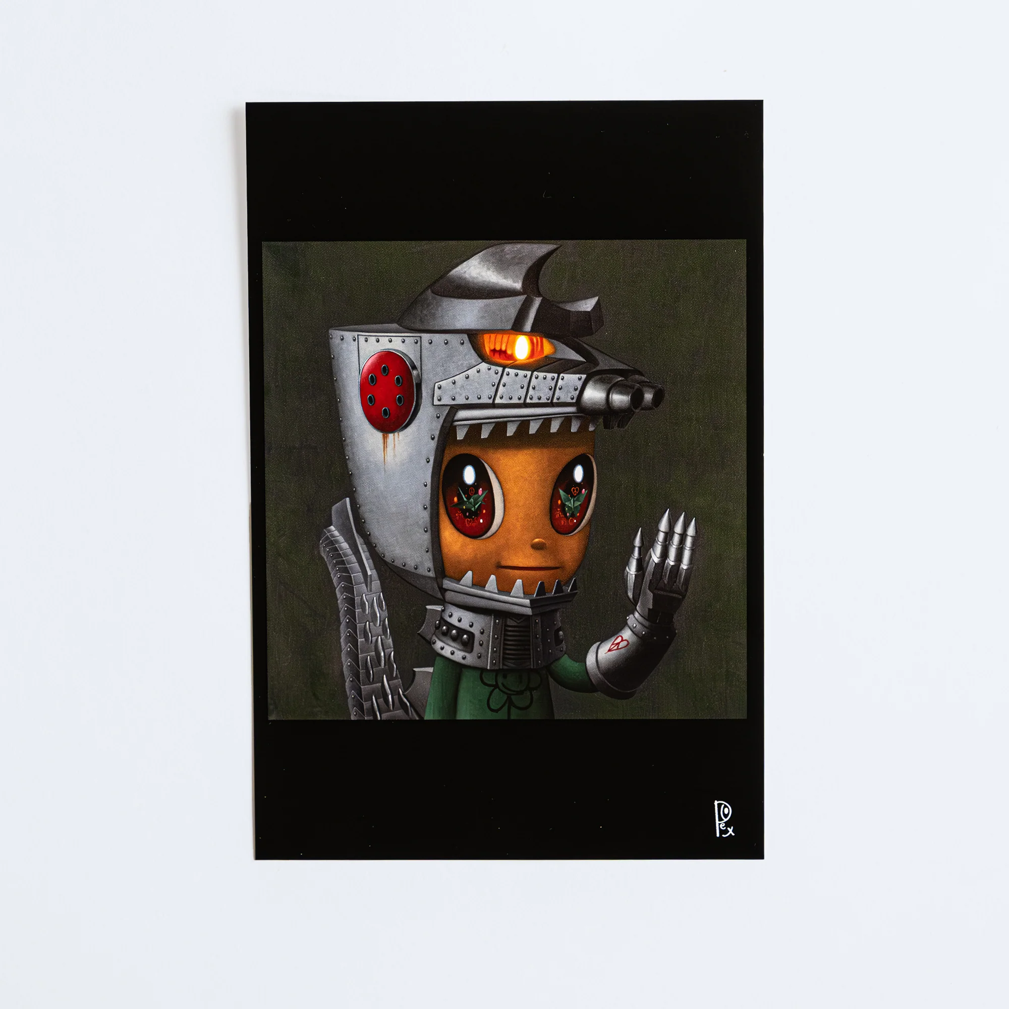 Godzilla the Art Mechagodzilla Pex Pitakpong Postcard