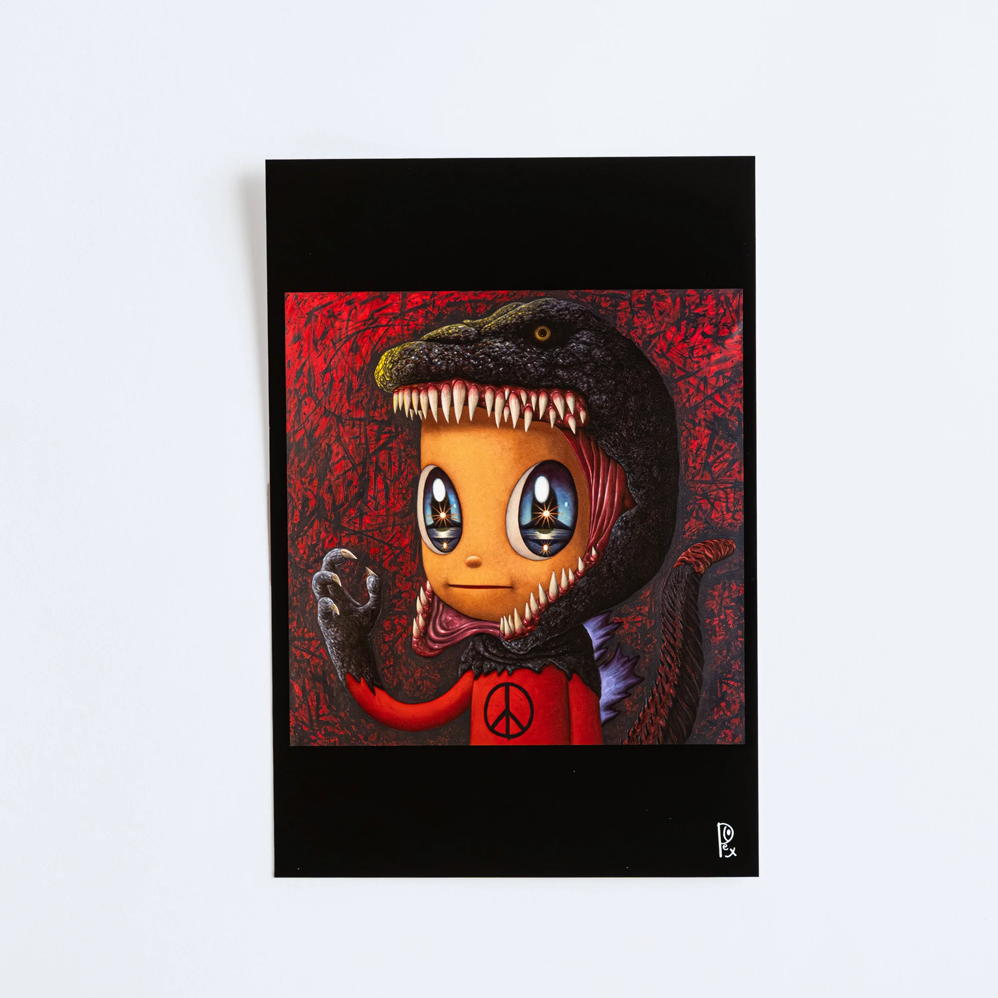 Godzilla the Art Shin Godzilla Pex Pitakpong Postcard