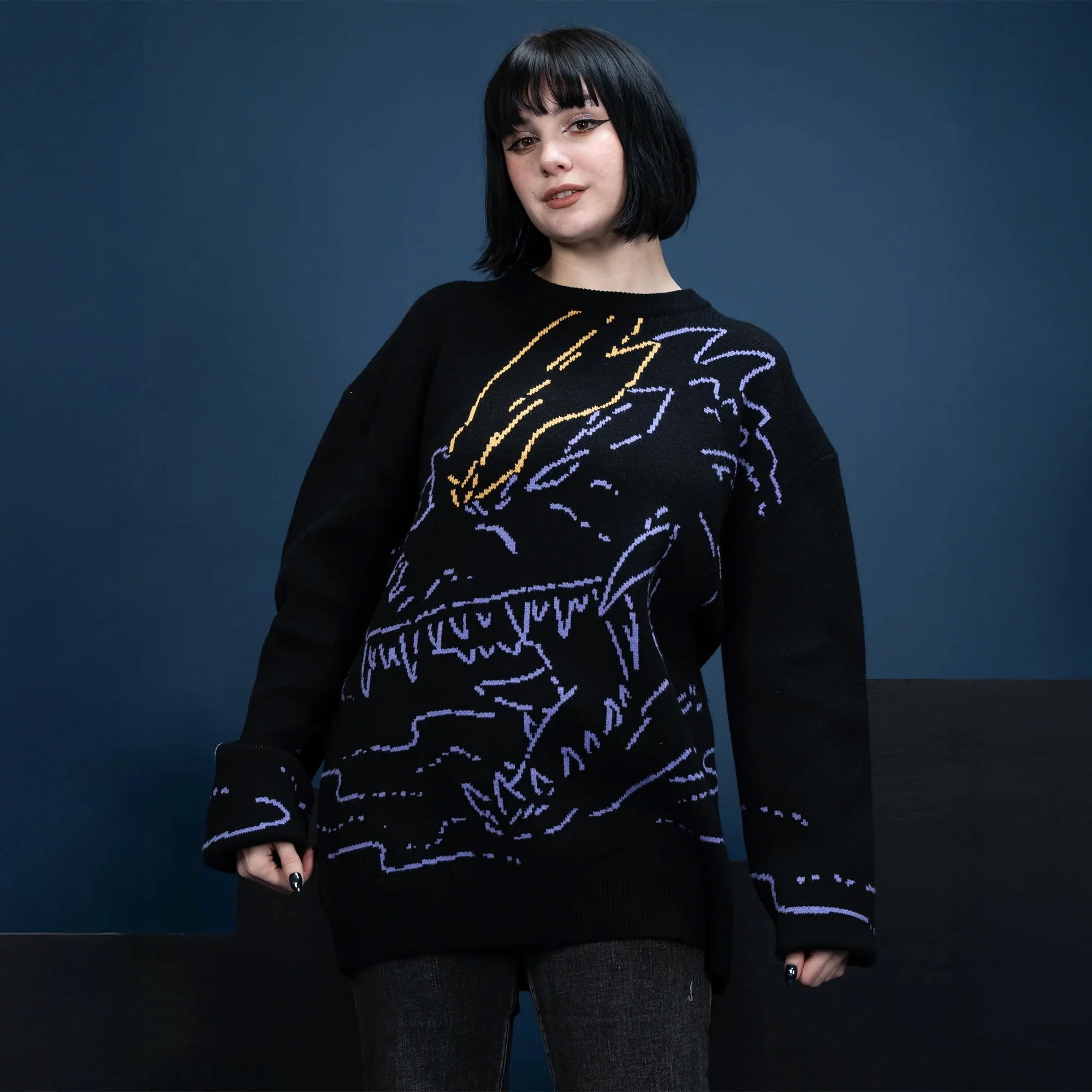 SpaceGodzilla Sweater - Image 3
