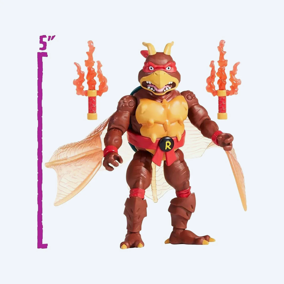 Teenage Mutant Ninja Turtles & Godzilla Cross-over: Raphael x Rodan Figure - Image 3