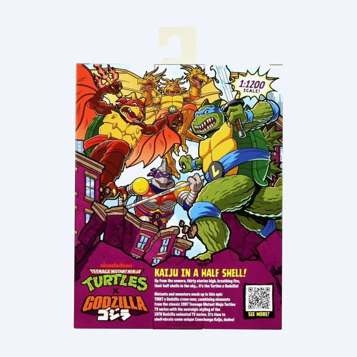 Teenage Mutant Ninja Turtles & Godzilla Cross-over: Raphael x Rodan Figure - Image 6